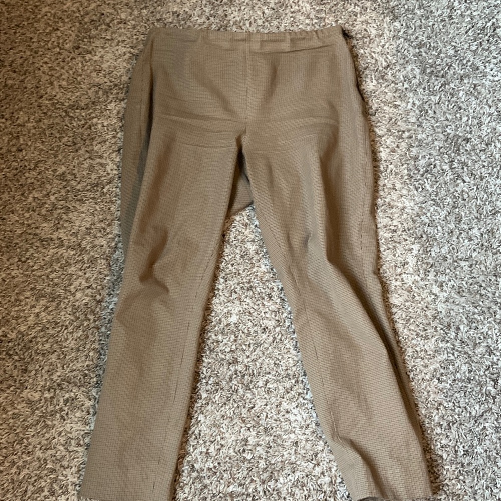 Everlane side-zip trousers.